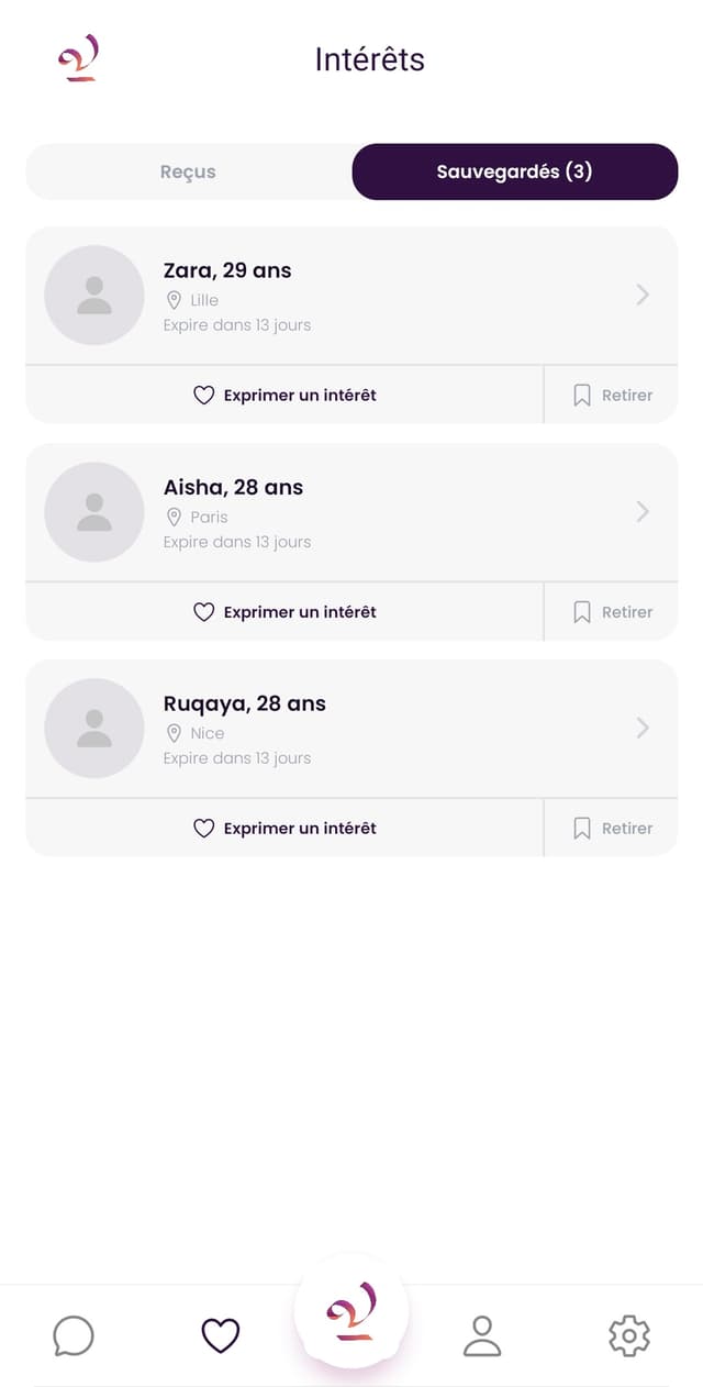 VIVA App écran 1