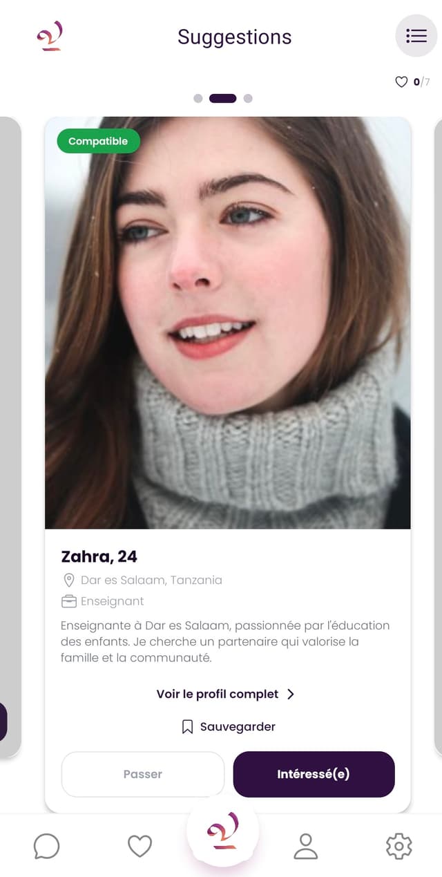VIVA App écran 2